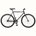 Black Single-Speed Commuter Bike with Foot Brake, Size 43cm - XS Z5498