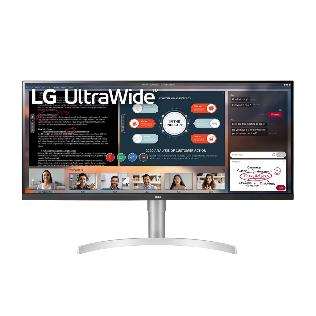 34" 21:9 FHD IPS Monitor with DisplayHDR 400 O27610