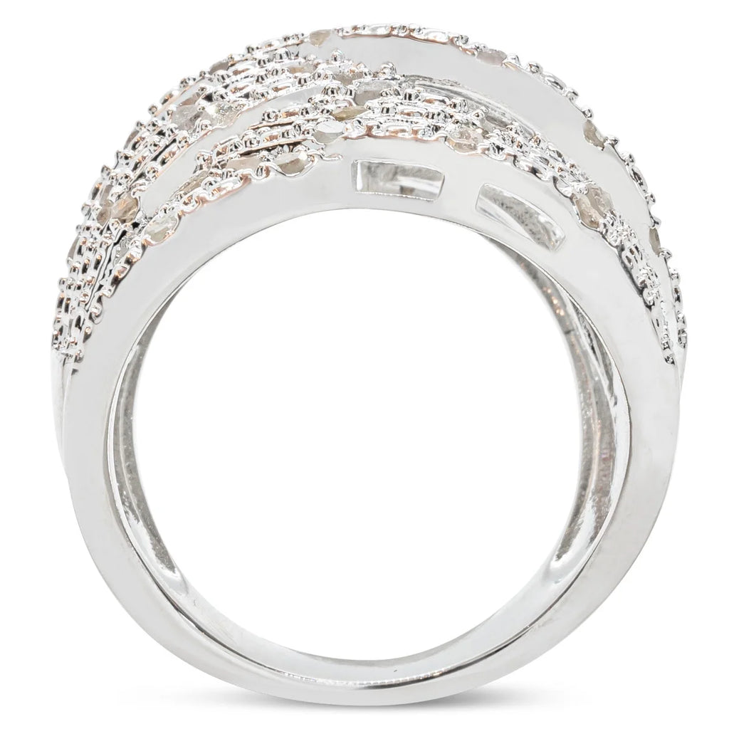 1 Carat Natural Raw Rose Cut Diamond Cocktail Ring Z353405