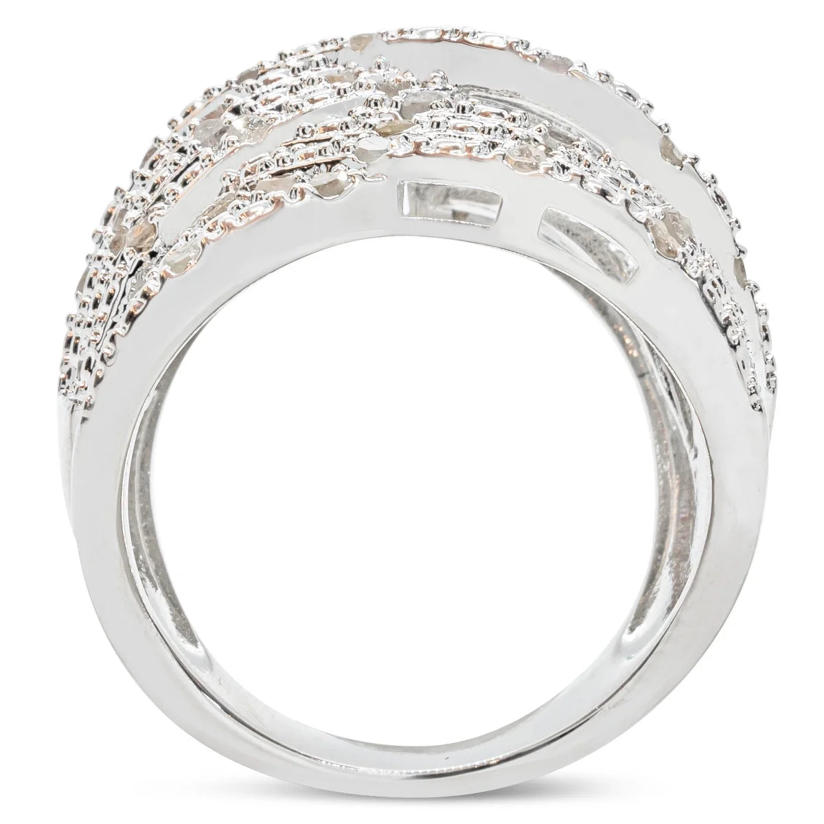 1 Carat Natural Raw Rose Cut Diamond Cocktail Ring Z353405