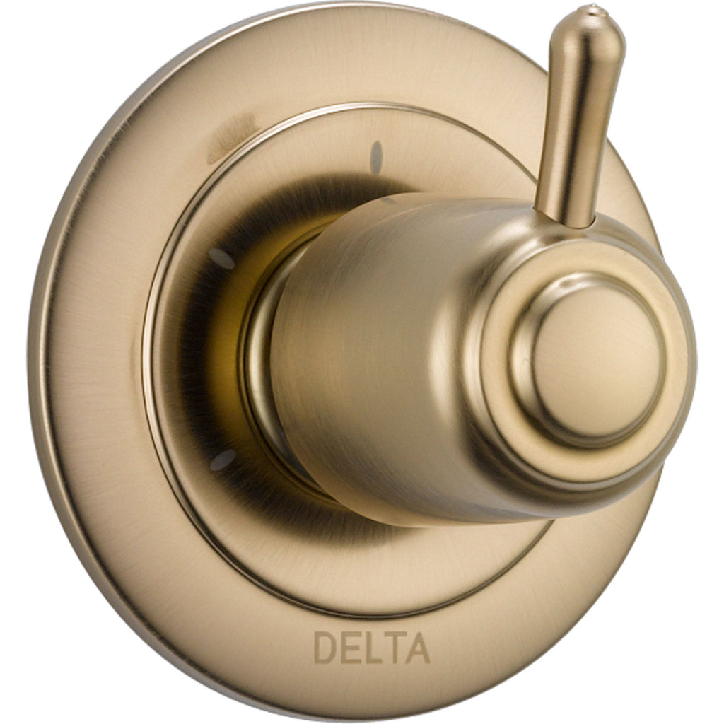 Champage Bronze Single Handle Shower Diverter with Valve M9927