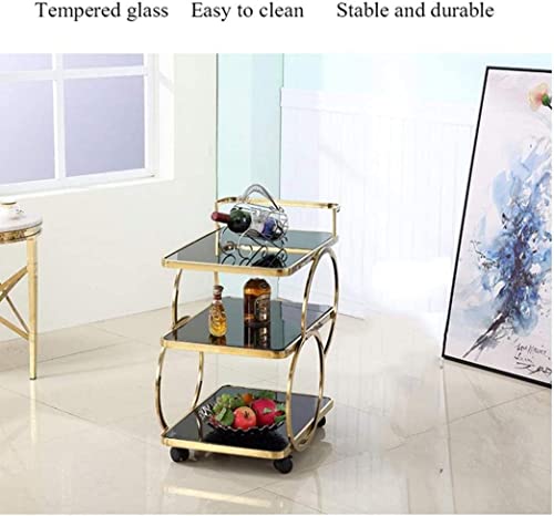 Stainless Steel Rolling Bar Cart T719