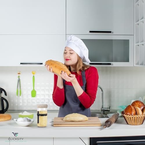 Sourdough Bread Starter Kit with Thermometer and Elastic Feeding Band N968