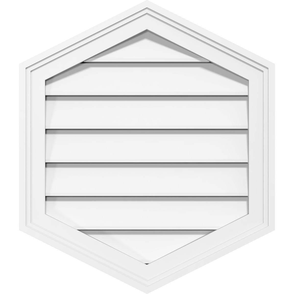 PVC Gable Vent T9216