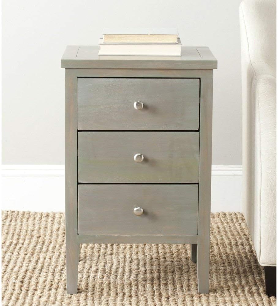 French Grey End Table Z54579