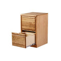 2-Drawer Vertical Filing Cabinet Golden Oak E83467