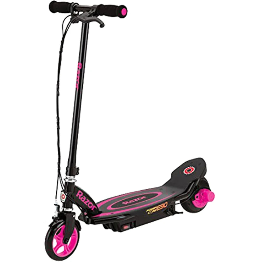 Pink Electric Scooter Bundle with 1 Year Extended Protection Plan Z20523