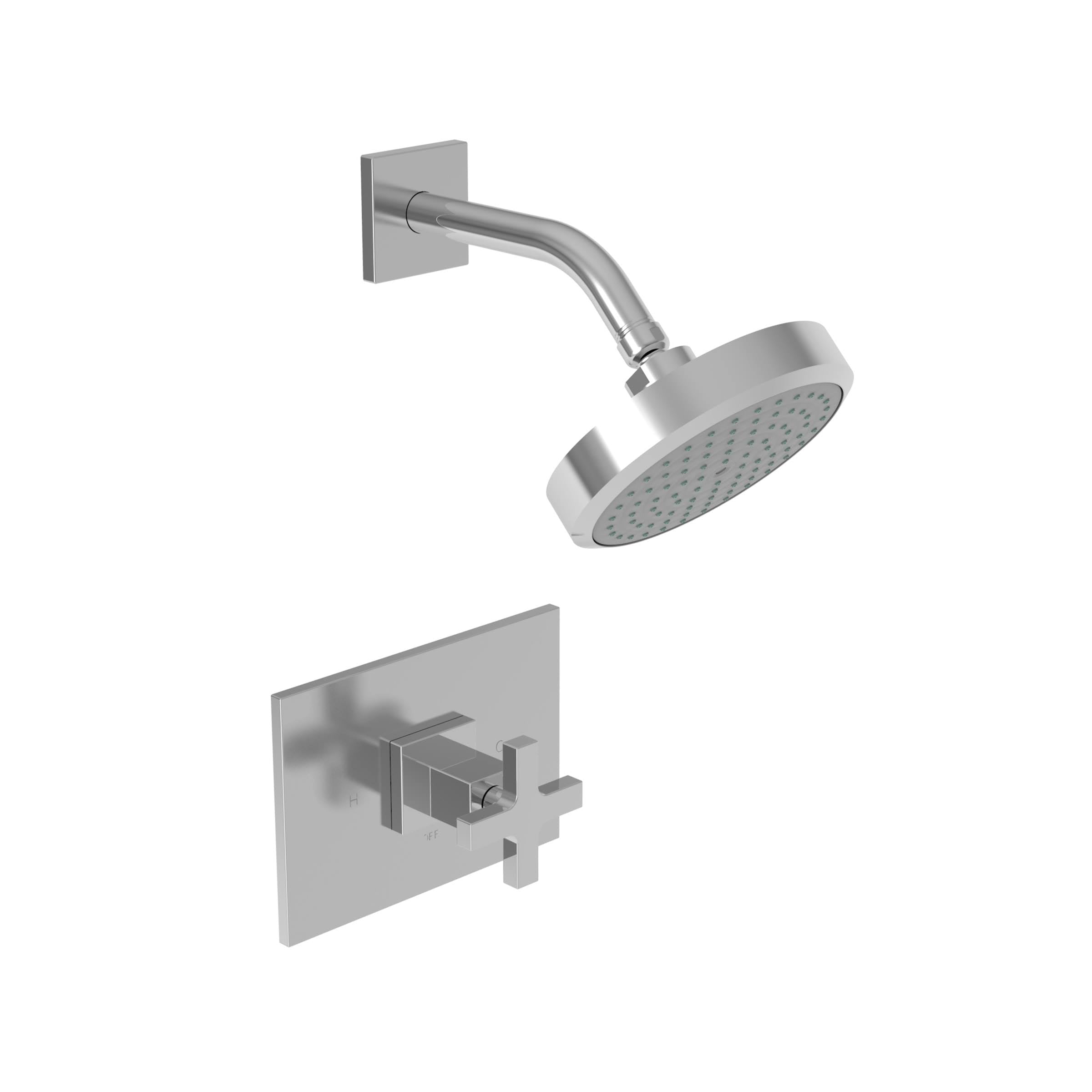 Polished Gold Balanced Pressure Shower Trim Set X796602