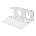 Horizontal Cable Manager Rack Panel - 4U - White PVC, ABS plastic A93704