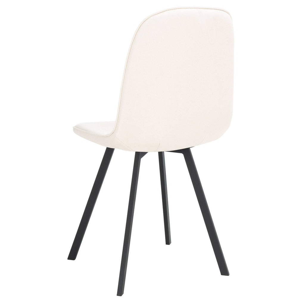 Beige / Black Dining Chair (Set of 2) F3396