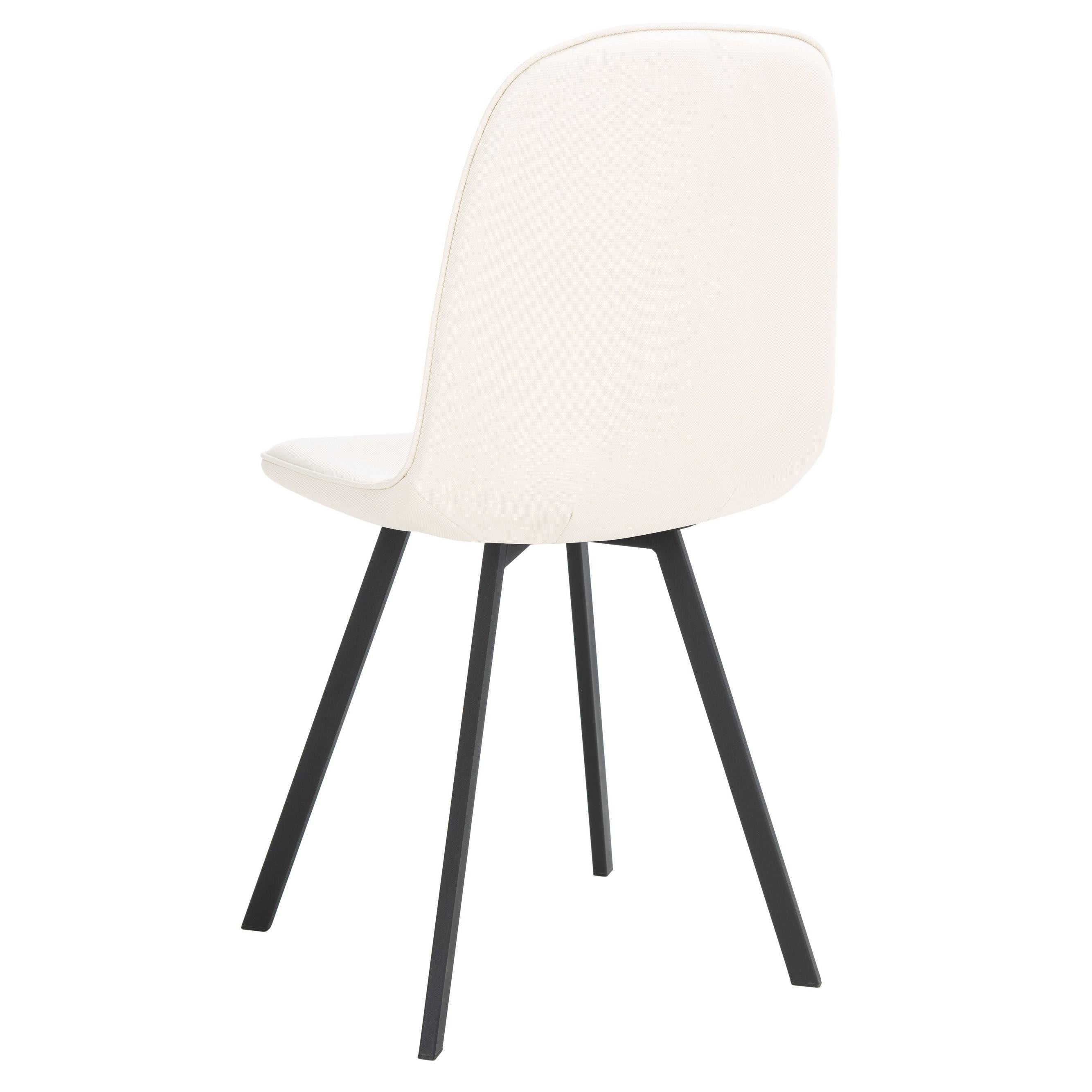 Beige / Black Dining Chair (Set of 2) F3396