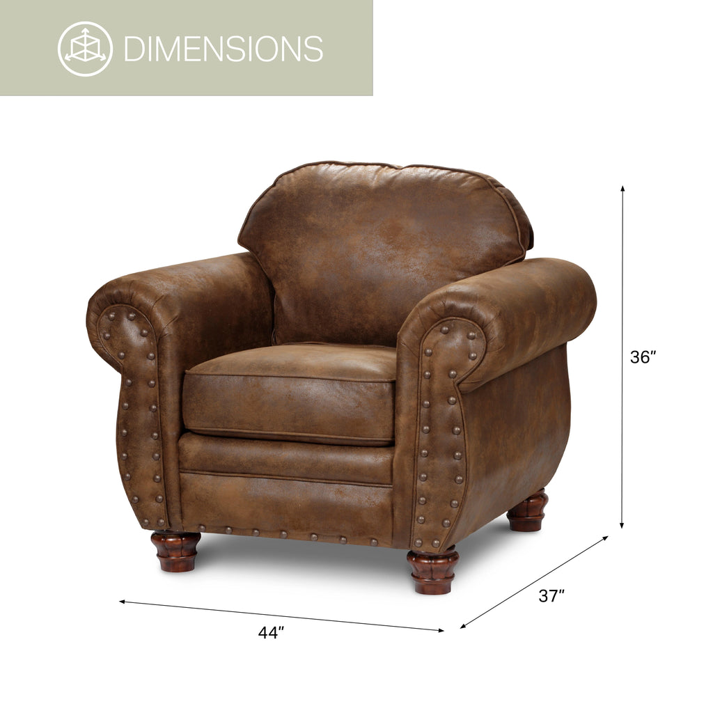 Arm Chair with Matching Ottoman O756383