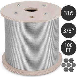 3/8 Stainless Steel Cable Wire Rope B334