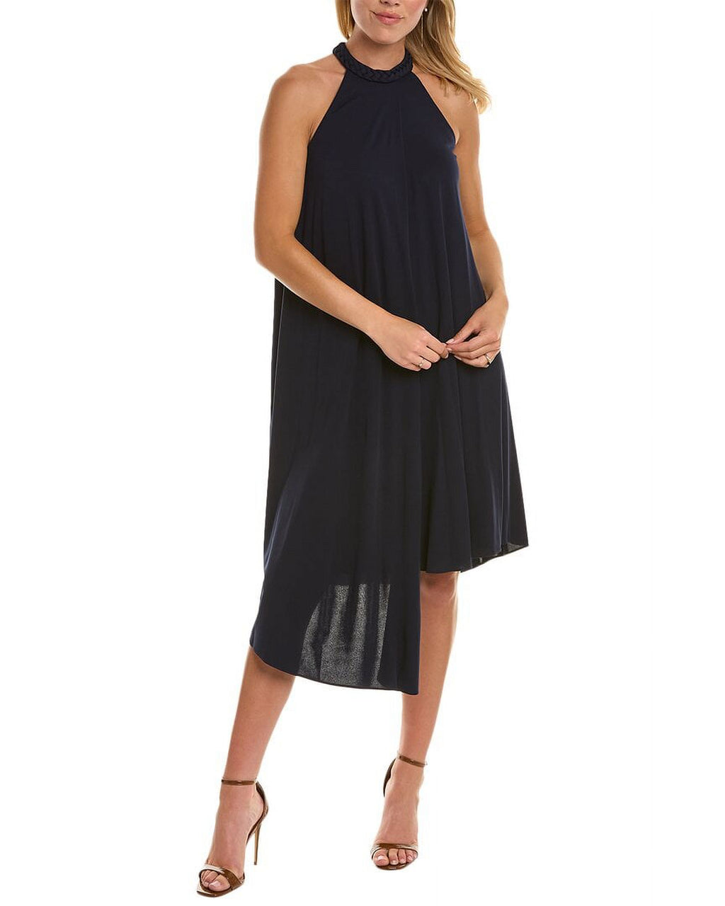 Navy Marie Midi Dress H250992