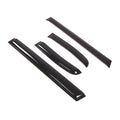 4 Pcs Dark Smoke Window Visor Deflector Rain Guard K617949