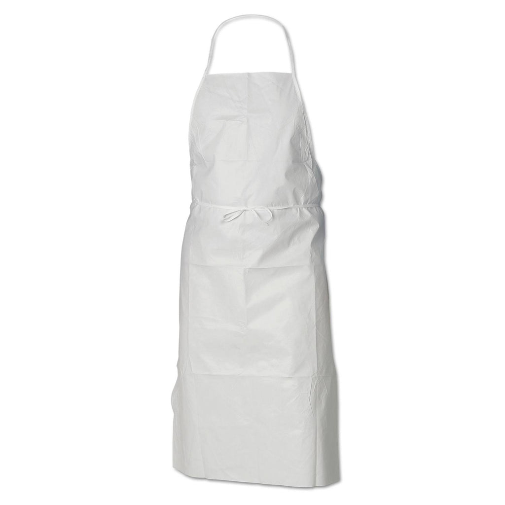 White Film Laminate Apron, 28 x 40, 100/Carton W2932
