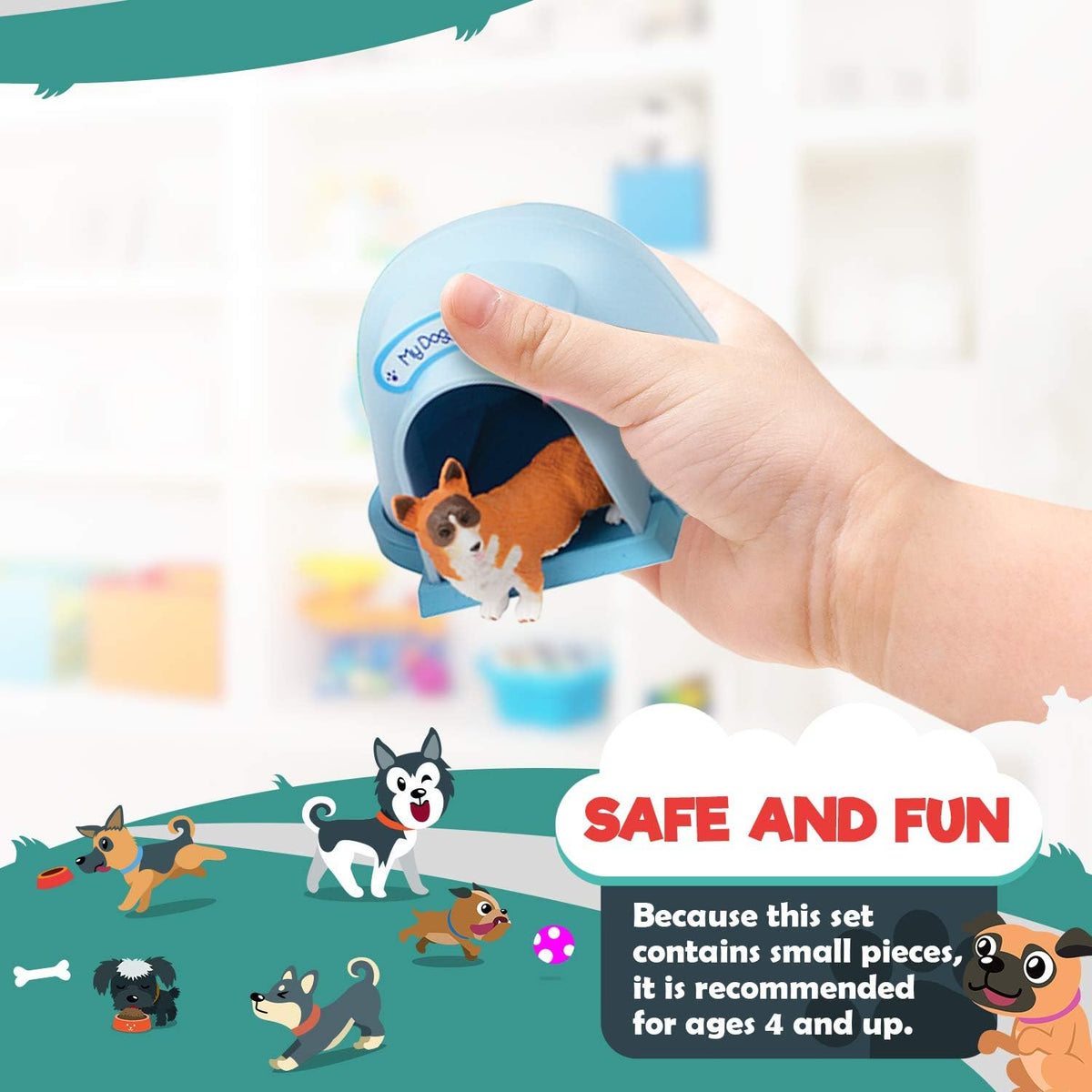 51 pc. Dog Playset R122127