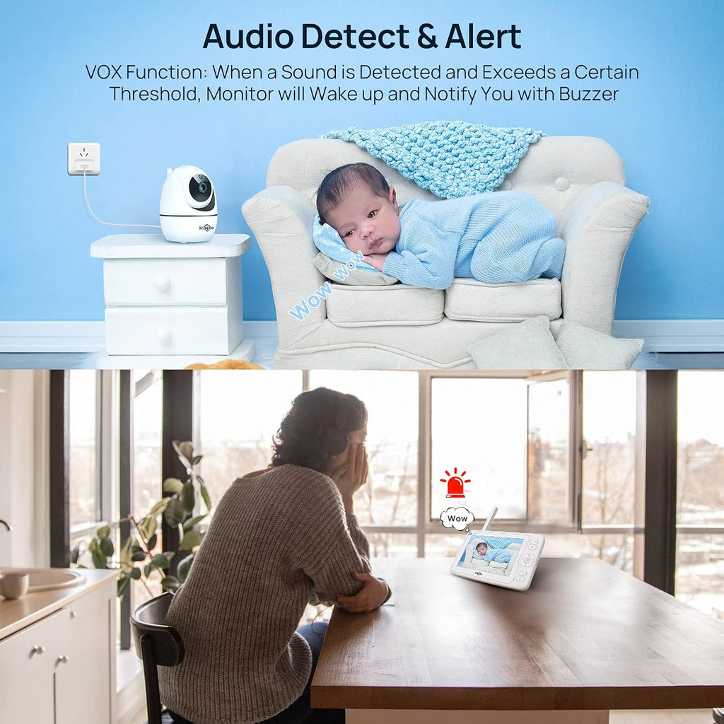 1080P Wireless Baby Monitor with Night Vision I10141