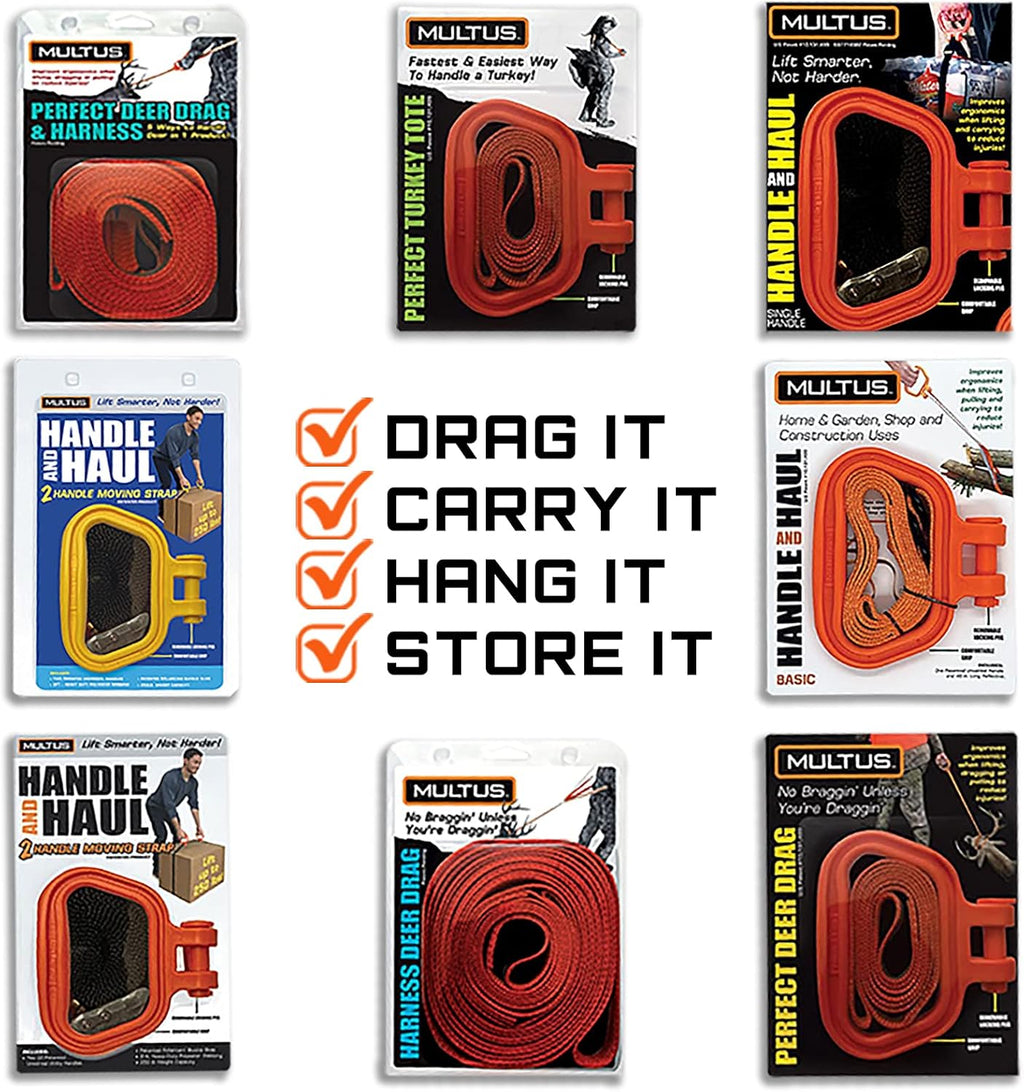 4 Pack Lifting Strap System for Furniture, Appliances, Boxes and Construction Materials L165701