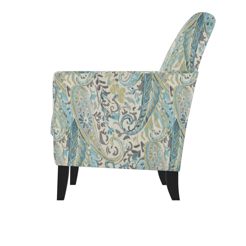 Transitional Flared Arm Armchair S833558