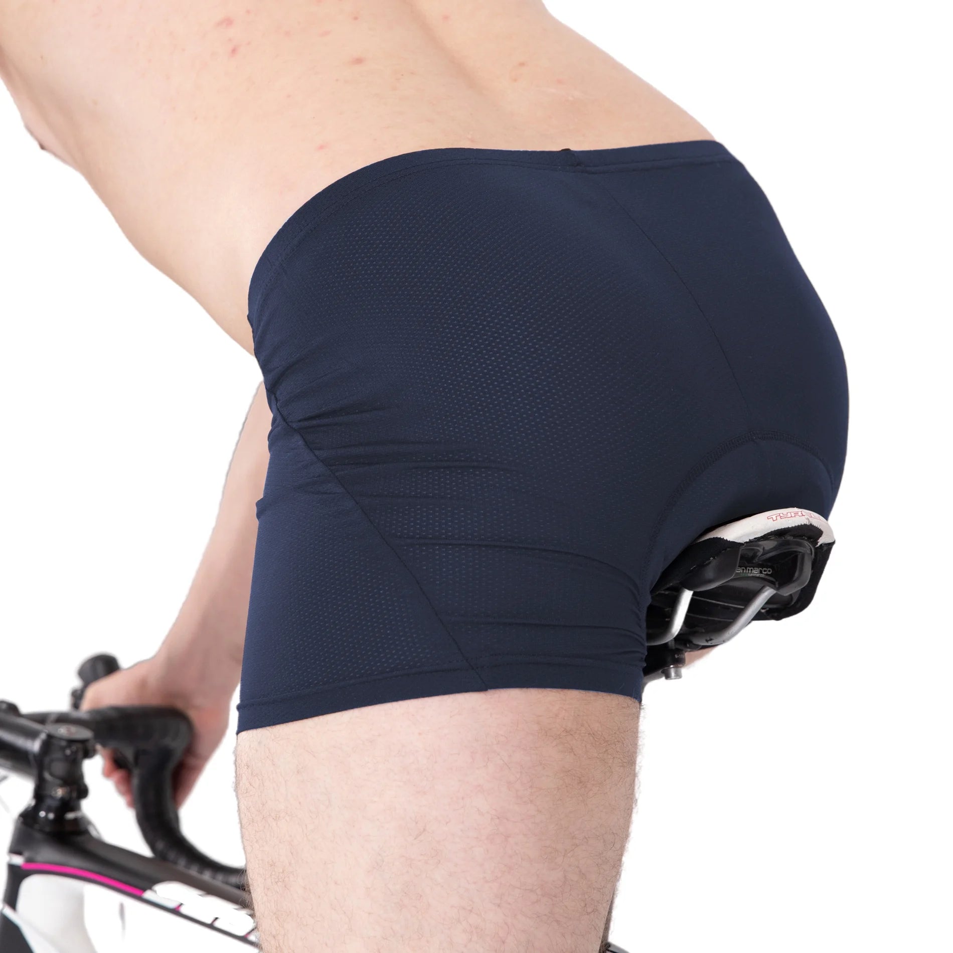 Blue M Padded Cycling Bike Shorts C437