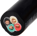 10' 10 Gauge 4 Conductor SOOW Wire Cord Cable, Pack of 2 B2591