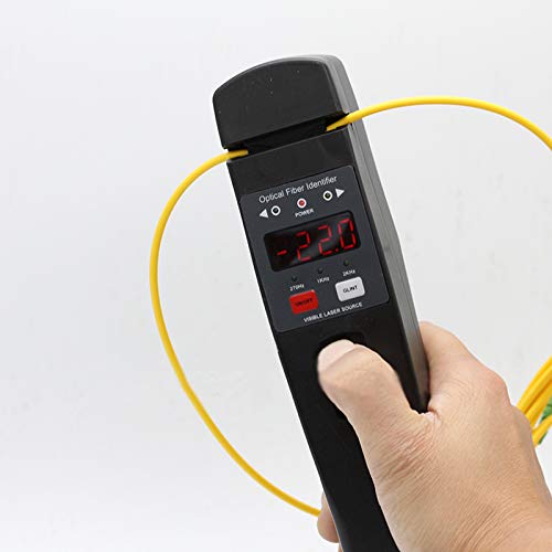 Optical Fiber Identifier with Wave Respond 800-1700nm Built in 10mw VFL FTTH Tool N750