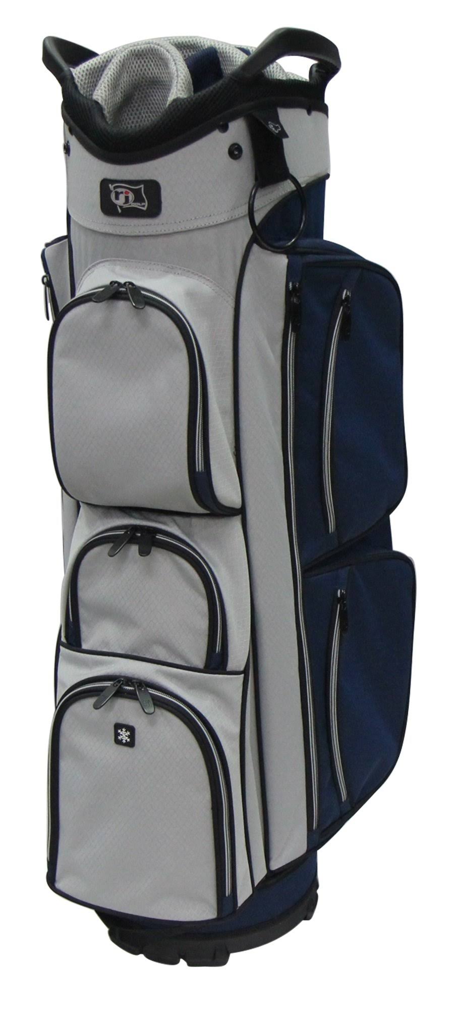 Navy Grey Cart Bag L613