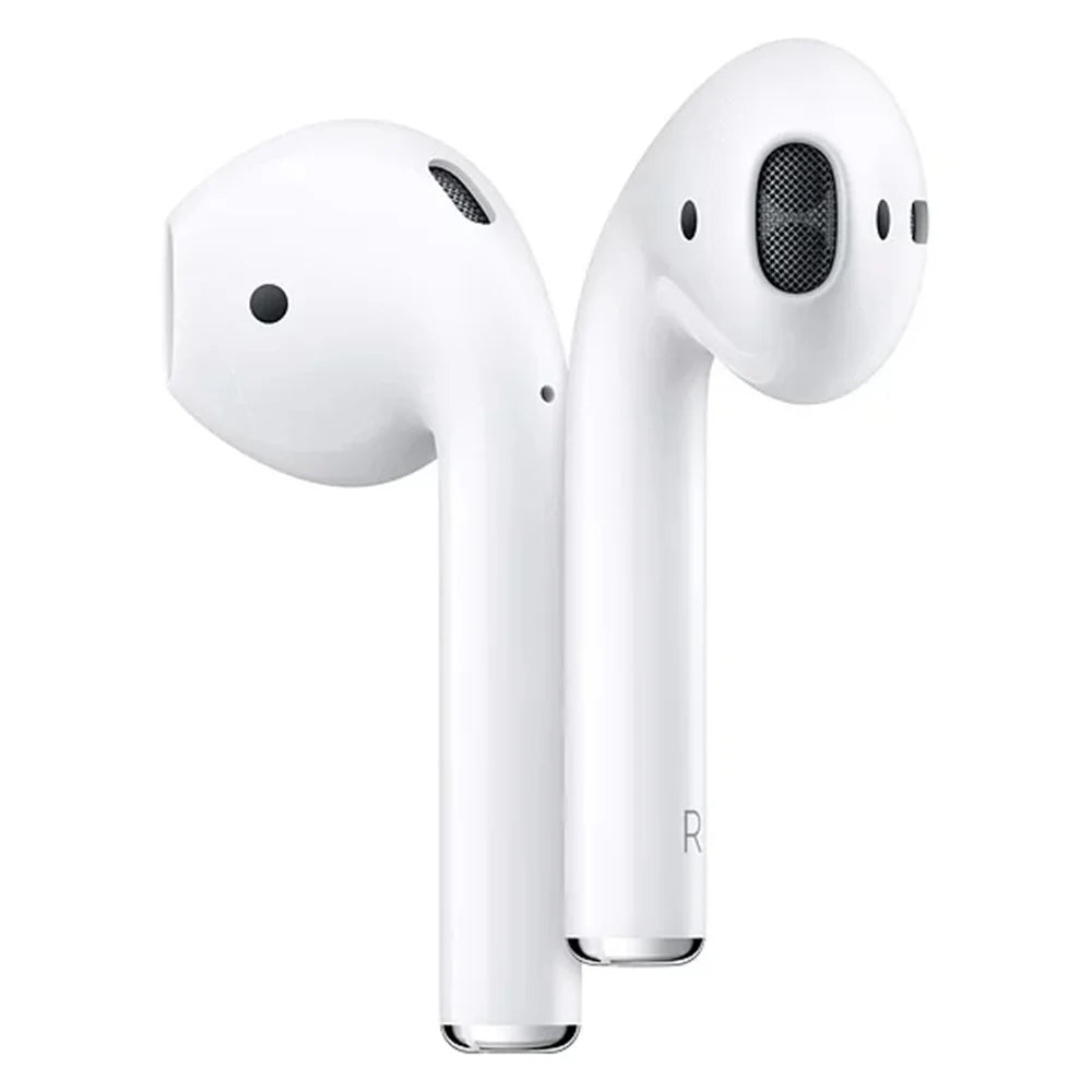 White Wireless Earbuds with Charging Case E439064