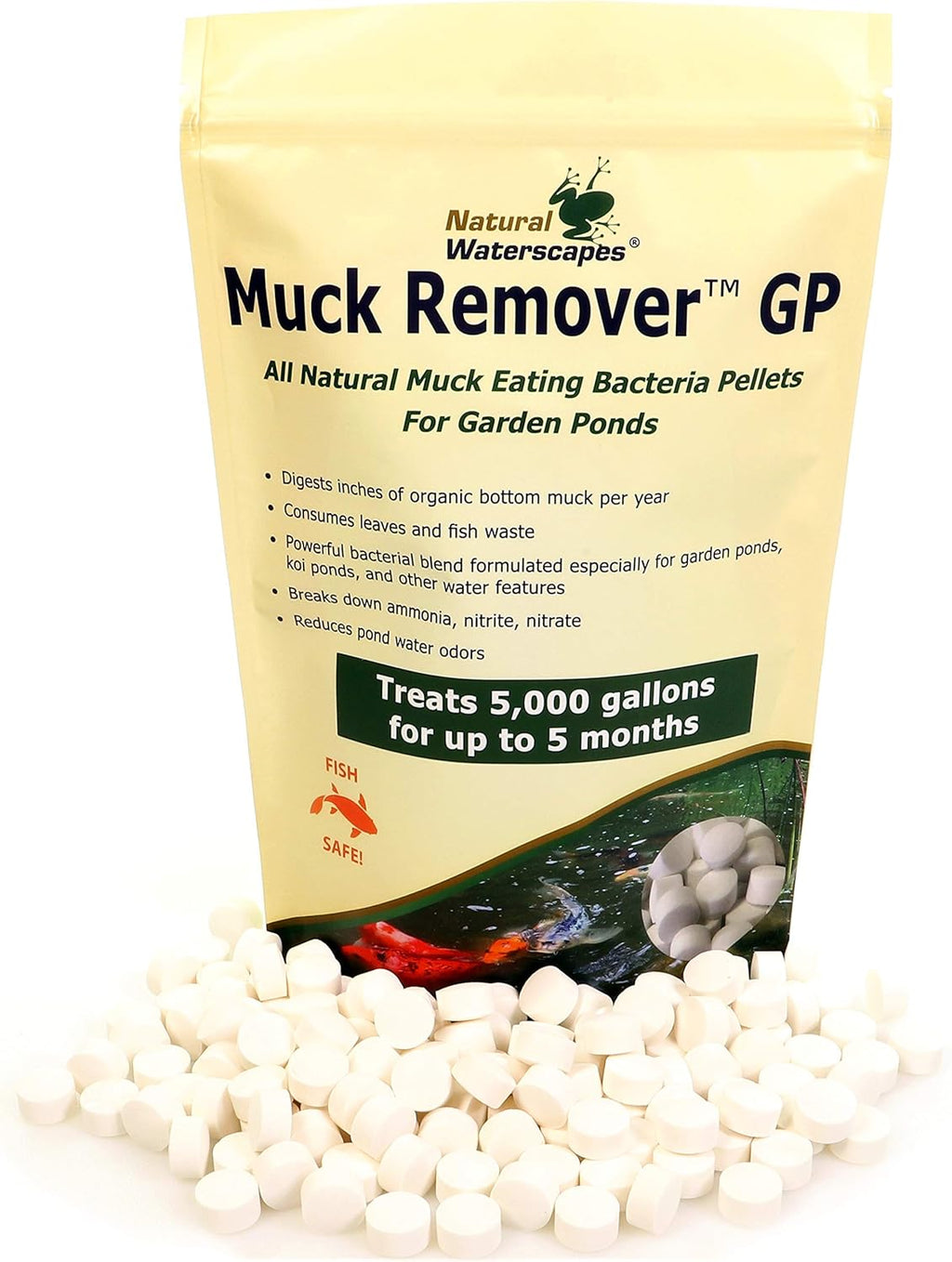 150 Pellets Koi Pond Sludge Remover Pack of 2 U884