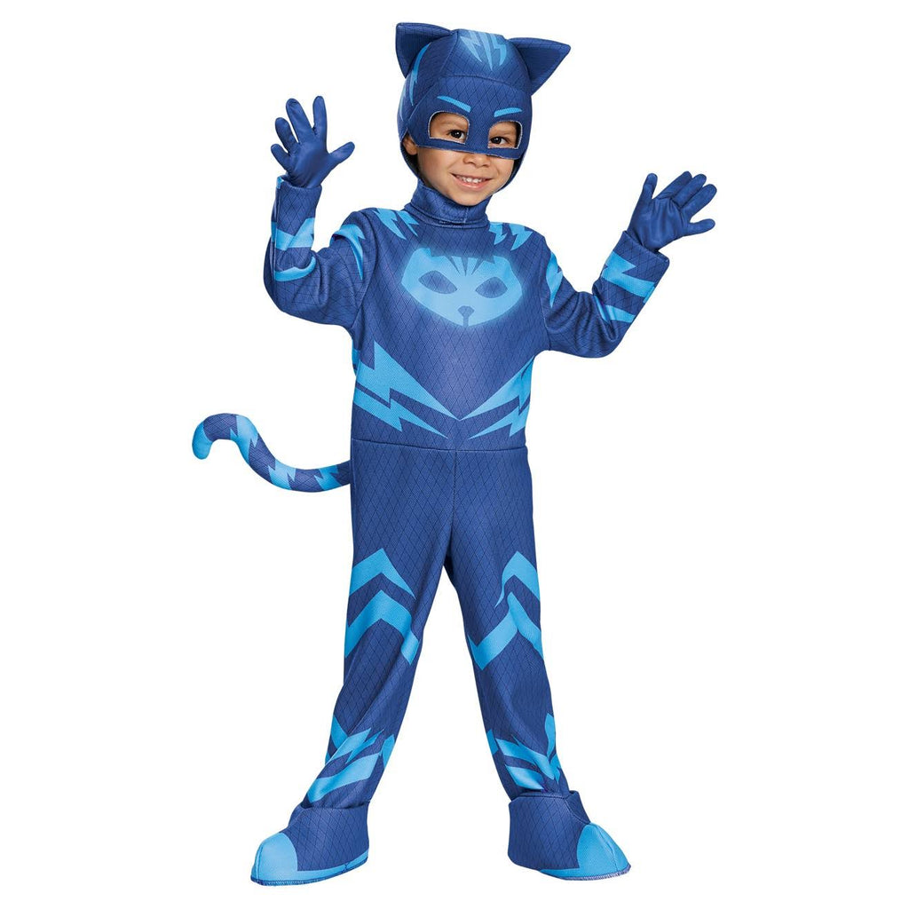 Halloween Boys' Catboy Deluxe Costume X - Small 4 - 6 Q174838