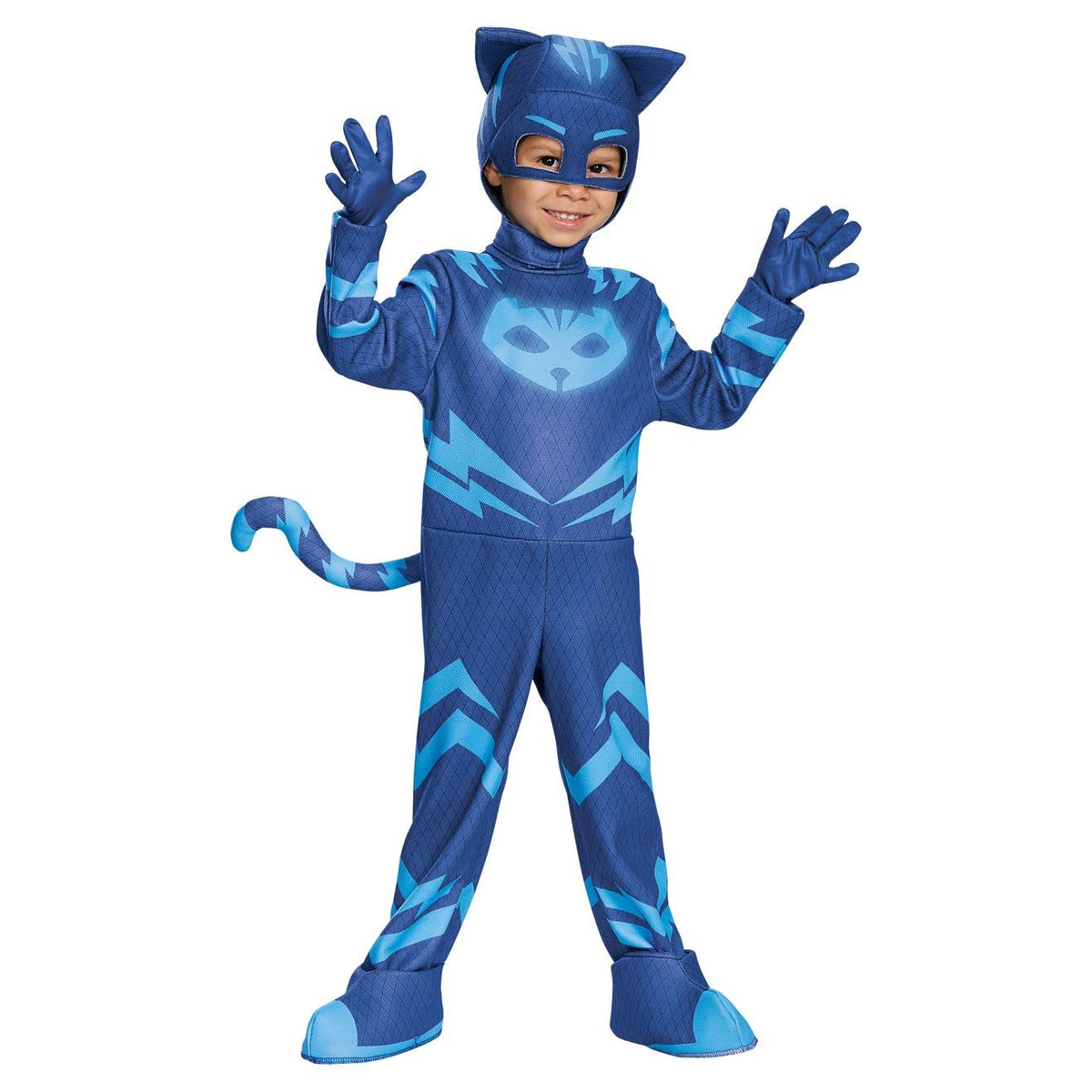 Halloween Boys' Catboy Deluxe Costume X - Small 4 - 6 Q174838