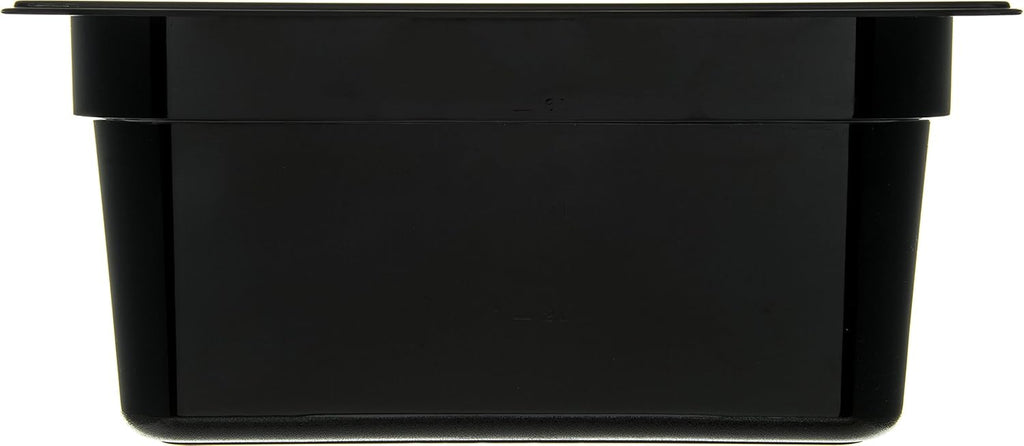 Black Half-Size Food Pan, 8.7 qt, Case of 6 T907111