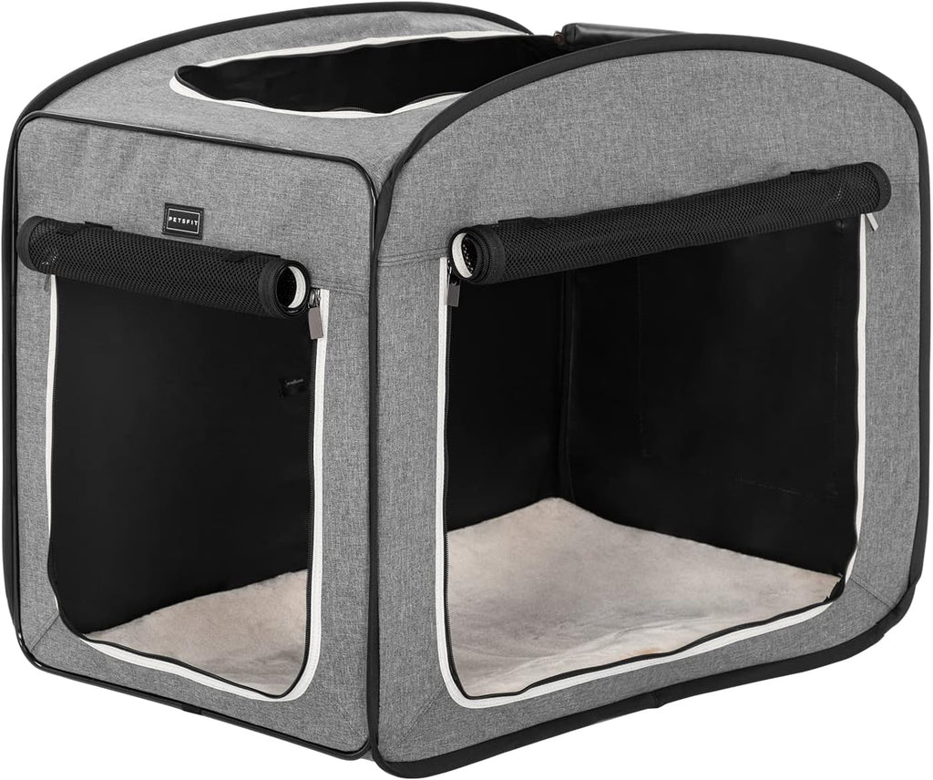 Portable Collapsible Pop Up Travel Pet Kennel, Cat Play Cube Pack of 2 B840