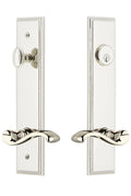 Polished Nickel Entry Lever Set Q376769