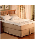 California King Featherbed Protector in White V828513