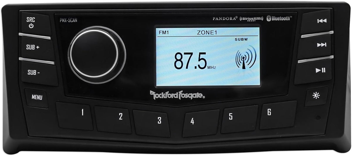 Marine Bluetooth Receiver with Wired Remote E21307