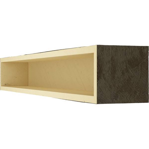 Pecky Cypress Faux Wood Fireplace Mantel J947427
