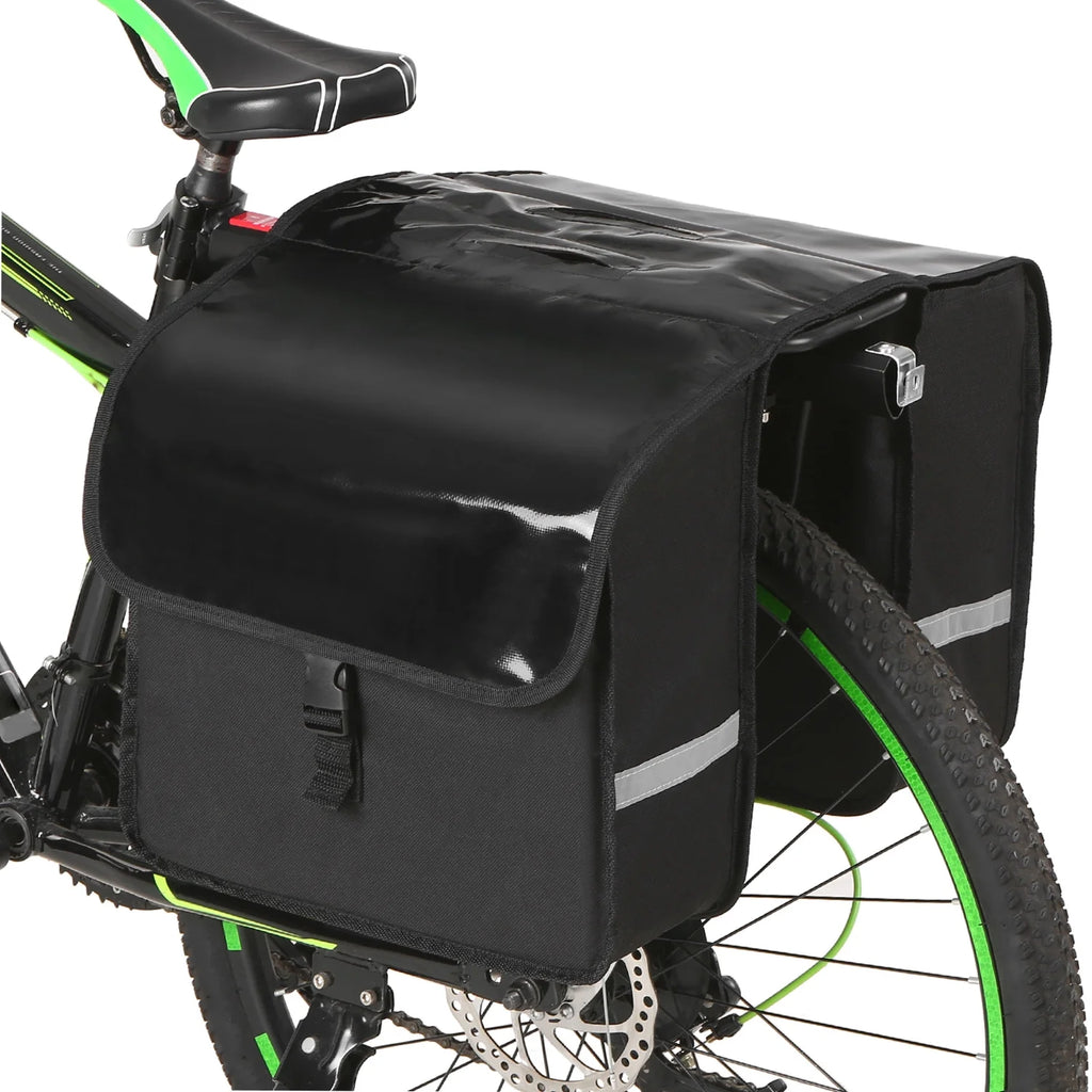 28L Water Resistant Rear Seat Carrier Bike Bag Pannier R30295