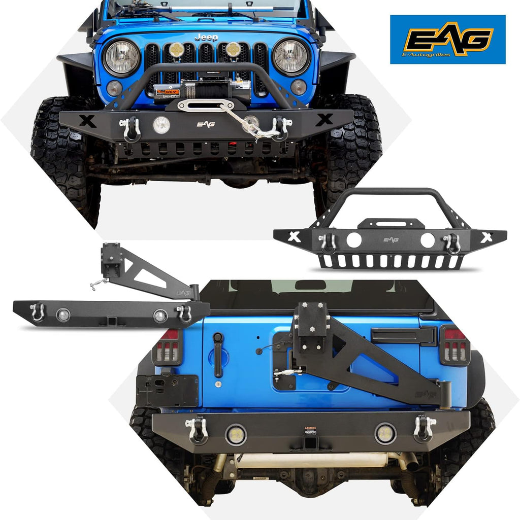 Front Bumper with Tire Carrier Combo Q91997