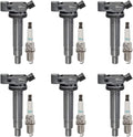 Set of 6 Ignition Coils & Platinum Spark Plugs S23318