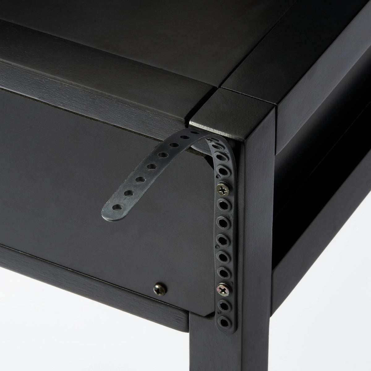 Black Writing Desk with Drawers U3171