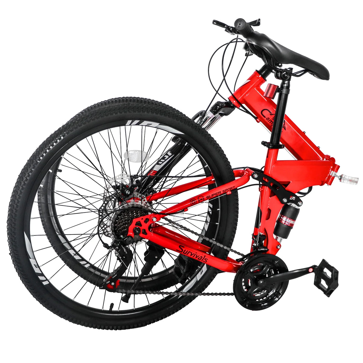 Red Black 26in Mountain Bike I655
