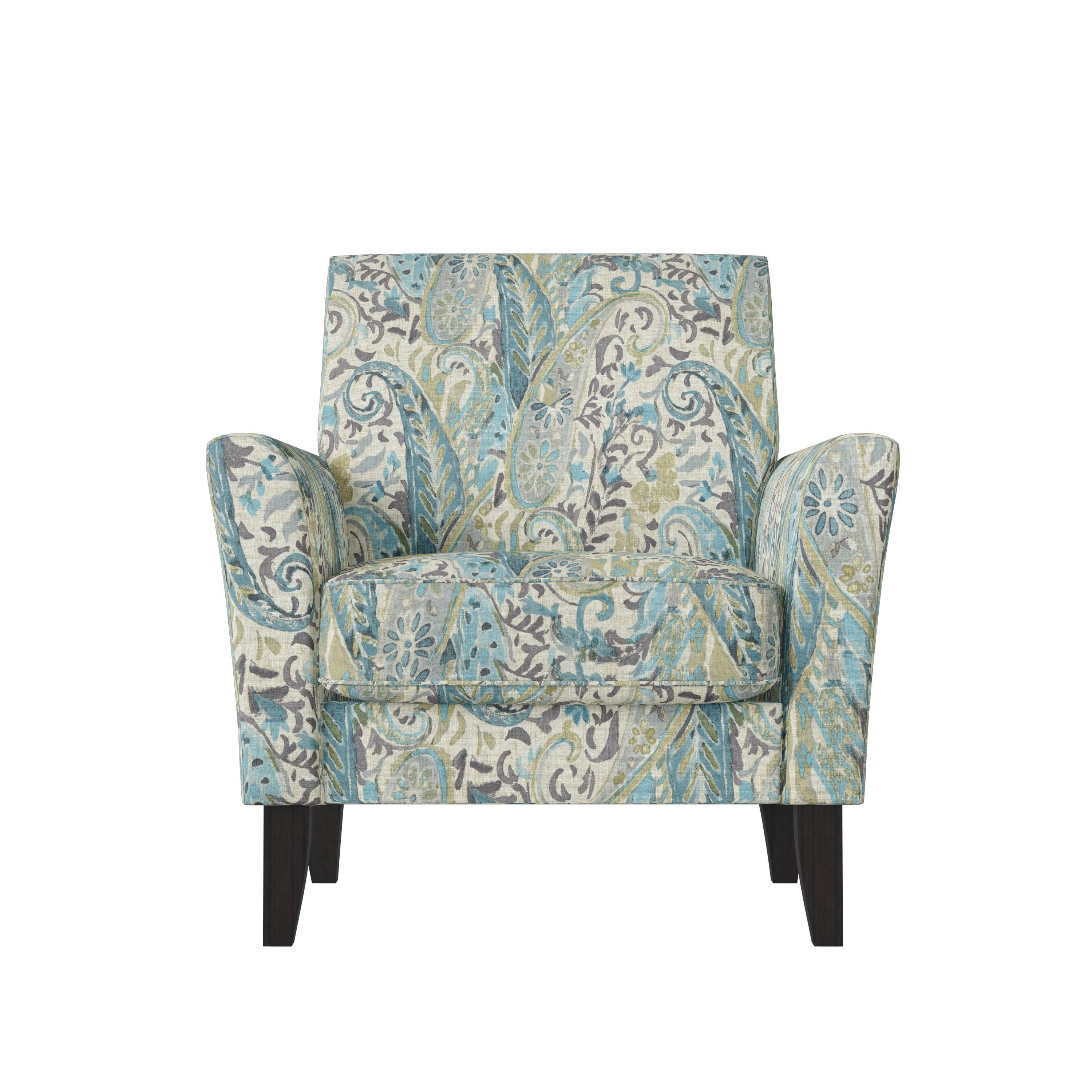 Transitional Flared Arm Armchair S833558