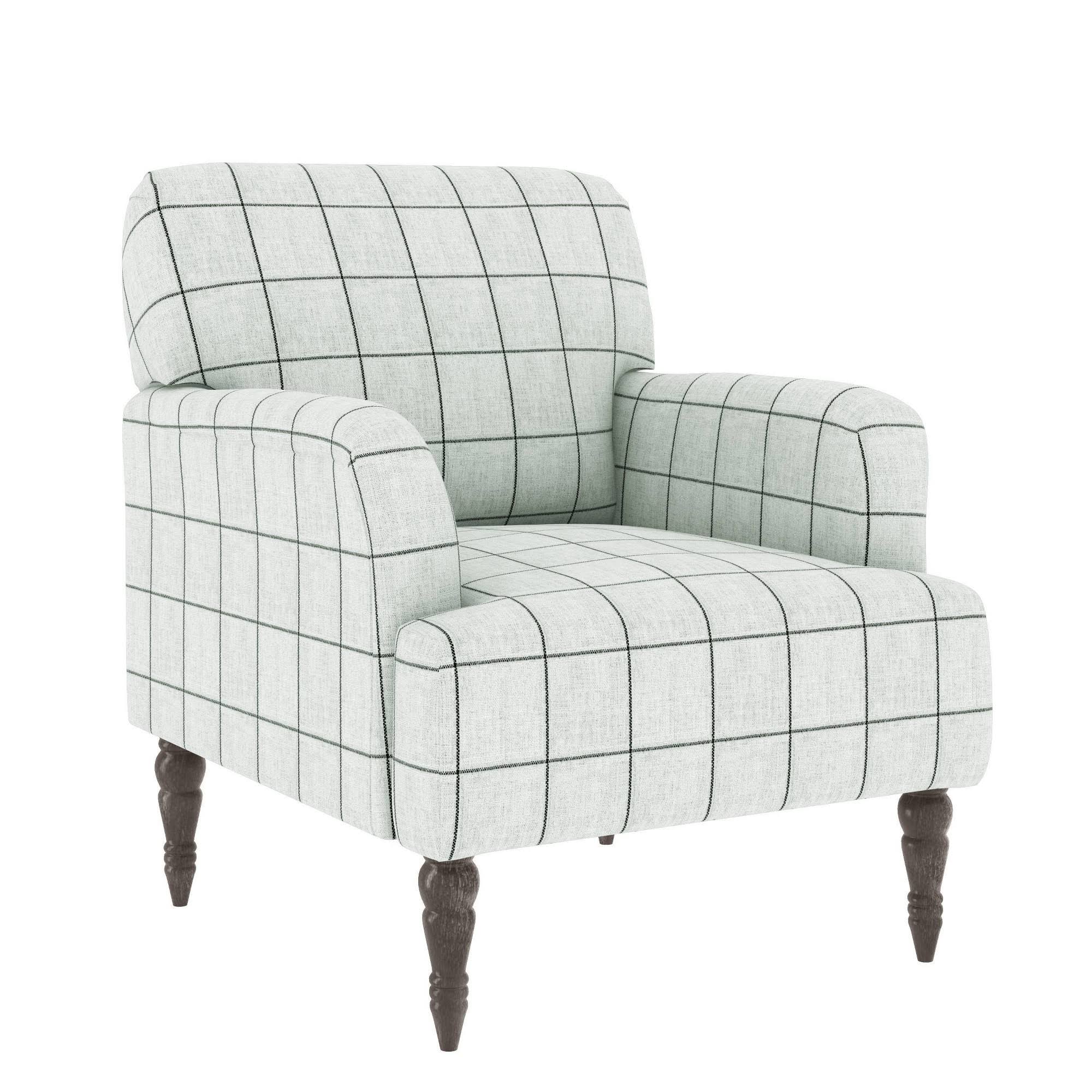 Black Polyester Blend Armchair C44634