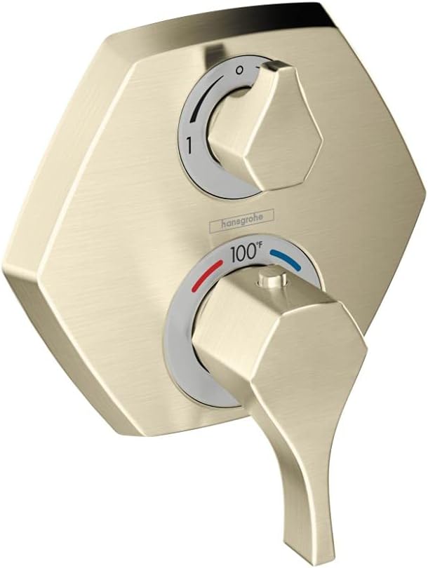 Brushed Nickel Shower Valve Trim Q965