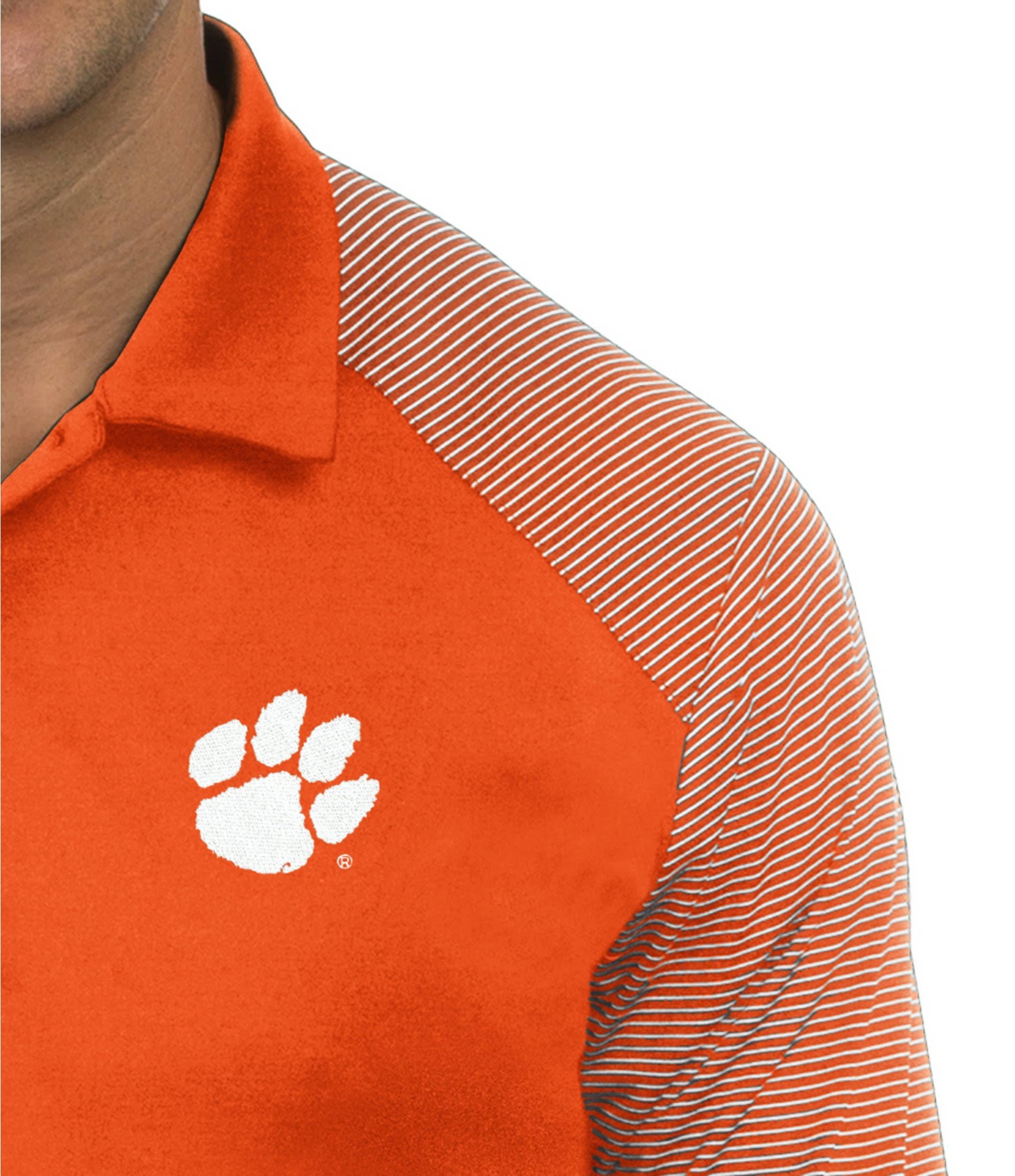 Cardinal/White Polo F423178