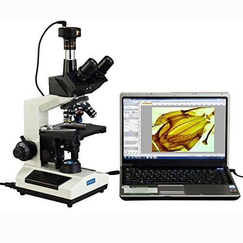 40X-2000X Trinocular Compound LED Microscope with 5MP Digital Camera B290520