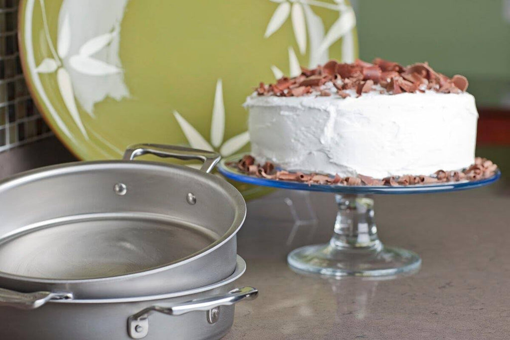 9x22 Round Stainless Steel Cake Pan A87615