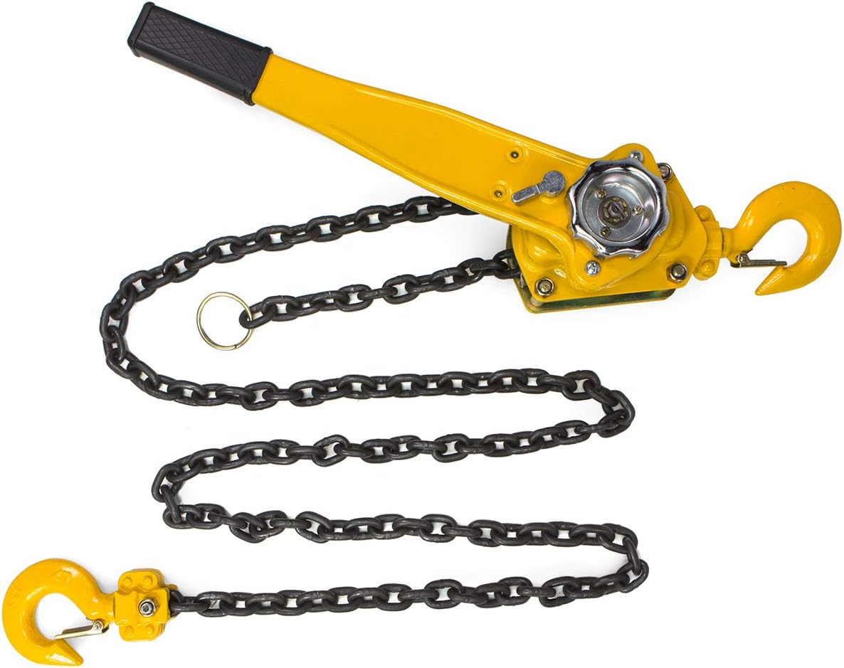 1.5 Ton Manual Chain Hoist with 10' Chain J564